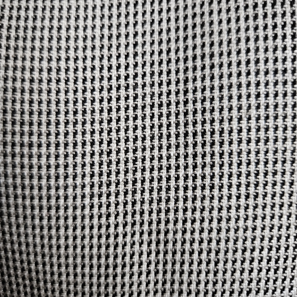 Vintage Houndstooth Pencil Skirt VTG 1990s 90s M Black White Academia Pinup Ska - Picture 5 of 11